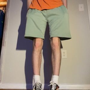 Light Green Lounge Shorts